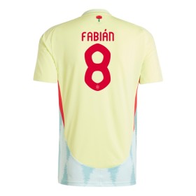 Camiseta de fútbol España Fabian Ruiz 8 2ª equipación Euro 2024